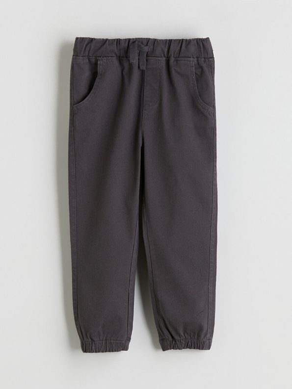 LCW ECO Dark Gray Elastic Waist Boys Jogger Pants