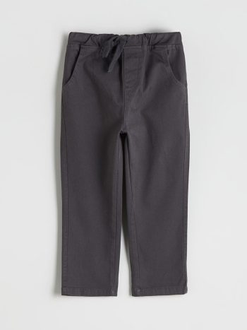 LCW ECO Anthracite Boys' Elastic Waist Pants