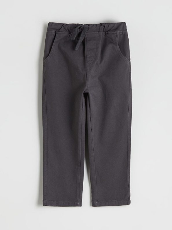 LCW ECO Anthracite Boys' Elastic Waist Pants