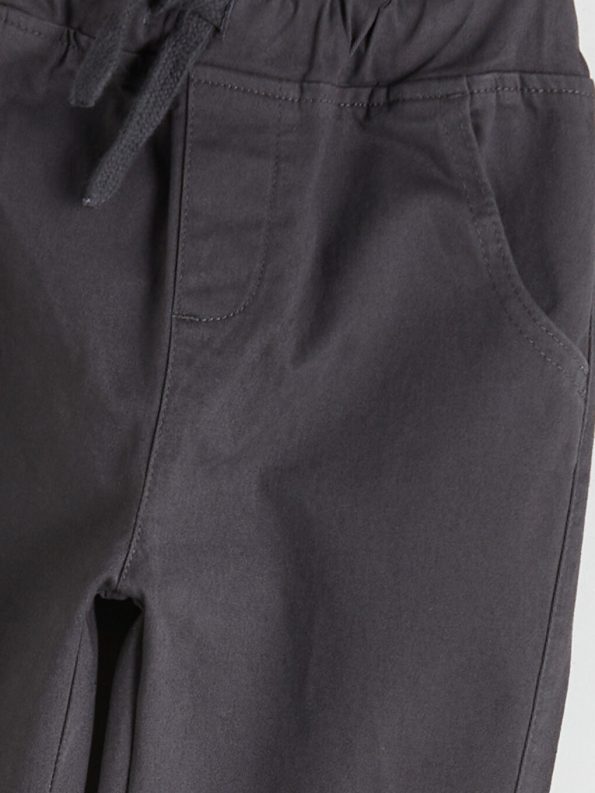 LCW ECO Anthracite Boys' Elastic Waist Pants