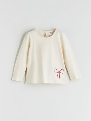 Girls' long-sleeved blouse