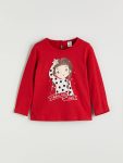 Girls' long-sleeved blouse