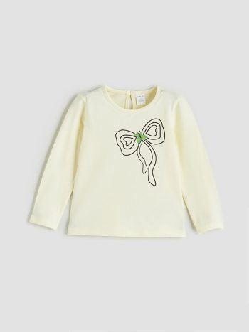 Girls' long-sleeved blouse 2 pice
