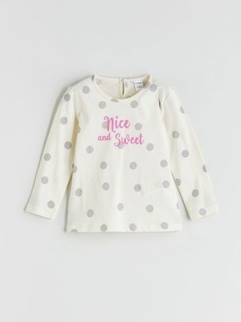Girls' long-sleeved blouse