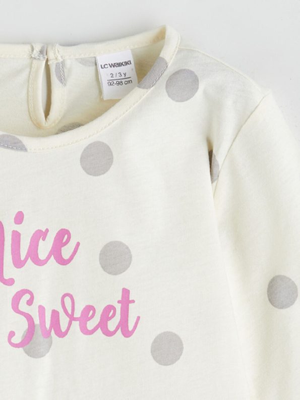 Girls' long-sleeved blouse