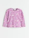 Girls' long-sleeved blouse