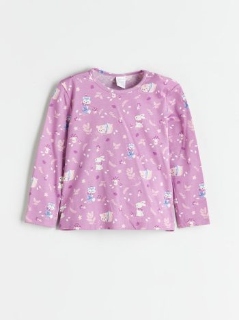 Girls' long-sleeved blouse