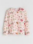 Girls' long-sleeved blouse