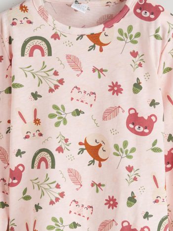 Girls' long-sleeved blouse