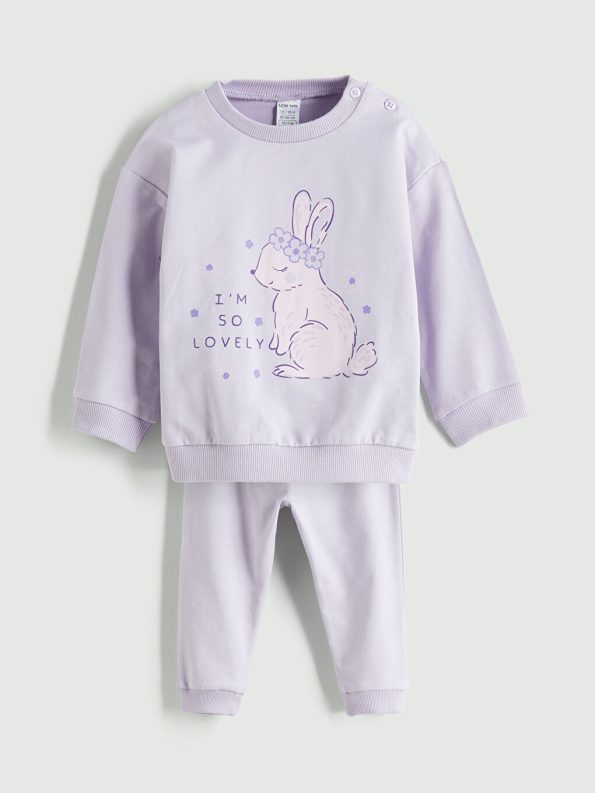 Girls' 2-piece set: sweatshirt and pants
