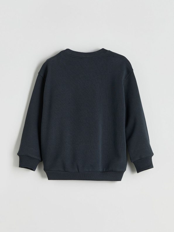 LCW Kids Anthracite Boys Sweatshirt and Jogger Set