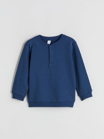 LCW Kids Petrol Boys Basic Sweatshirt