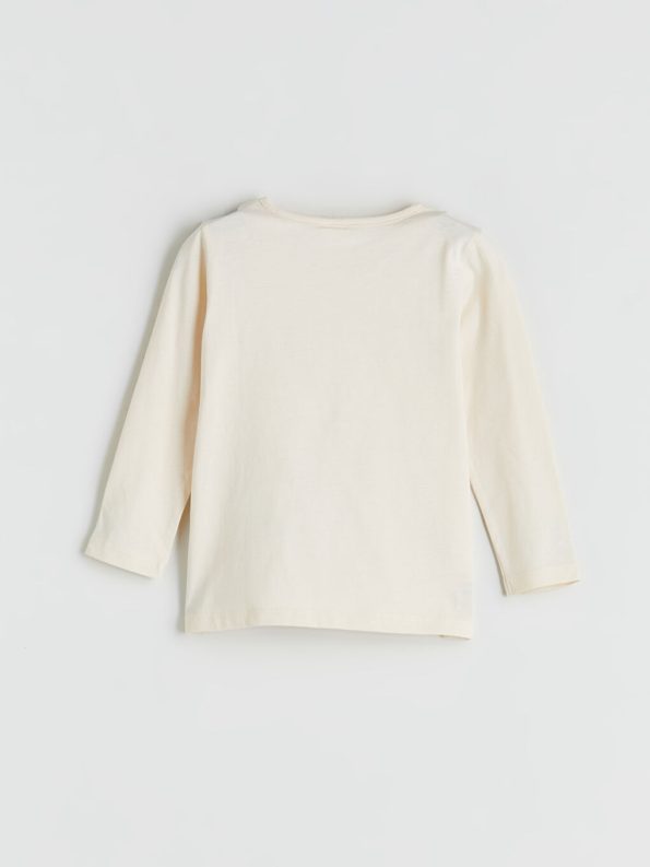 Printed Crew Neck Girls' T-Shirt Set