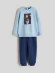 LCW ECOMavi Boys' Printed Crew Neck Sweatshirt and Jogger Set
