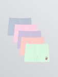 Kuromi Patterned Girls' Ankle Socks Set of 5