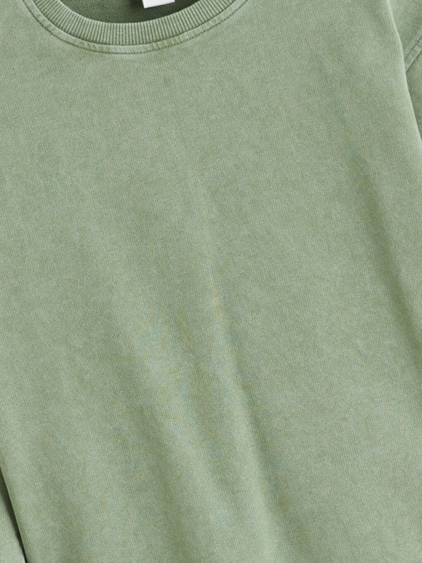 LCW Kids Green Crew Neck Boys Sweatshirt