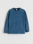 LCW Kids Petrol Round Neck Boys Sweatshirt