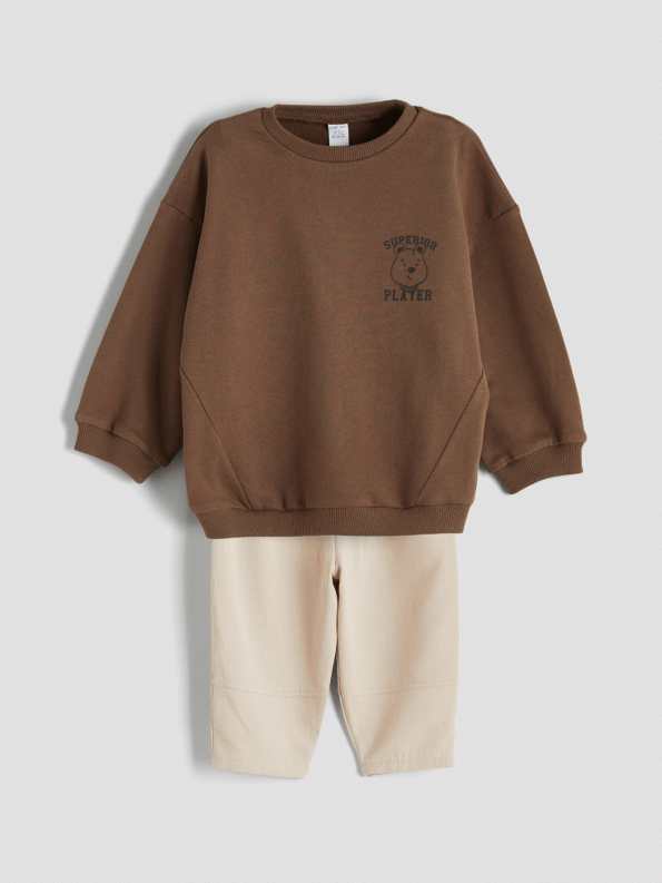 Boys' Elastic Waist Jogger Pants