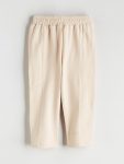 LCW Baby Beige Boys' Elastic Waist Pants