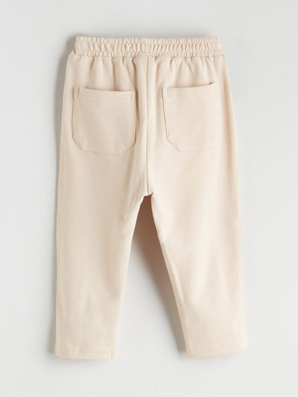 LCW Baby Beige Boys' Elastic Waist Pants