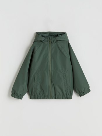 LCW Kids Green Hooded Boys Jacket
