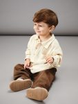 LCW Baby Beige Boys' Shirt and Pants Set