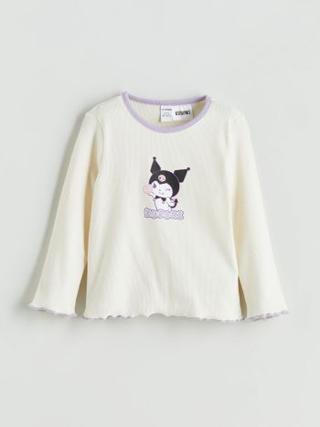 Girls' long-sleeved blouse