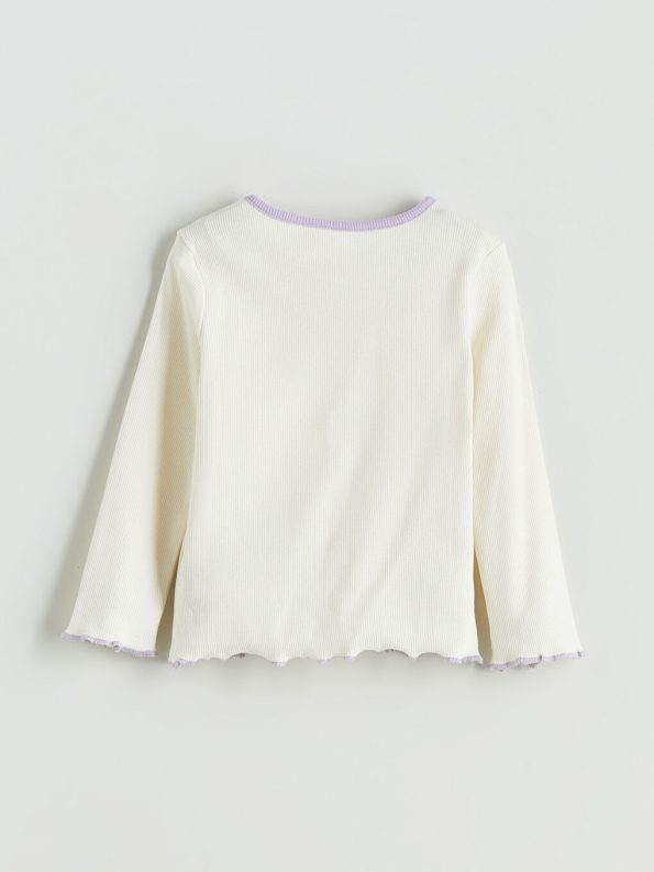 Girls' long-sleeved blouse