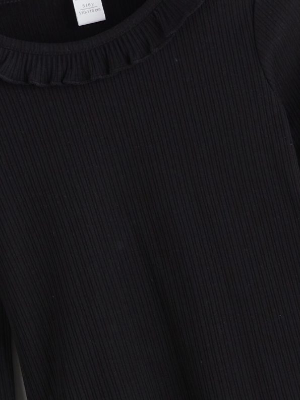 Girls' long-sleeved blouse