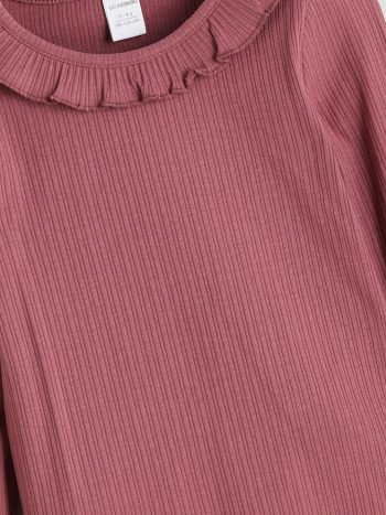 Girls' long-sleeved blouse