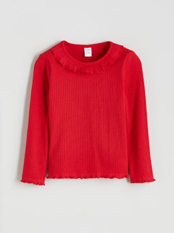 Girls' long-sleeved blouse
