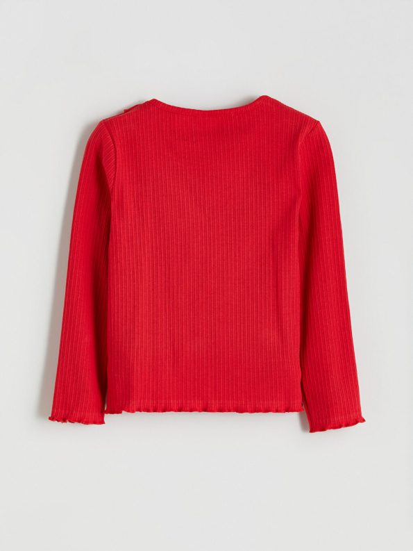 Girls' long-sleeved blouse