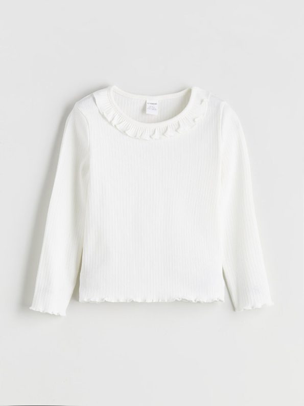 Girls' long-sleeved blouse