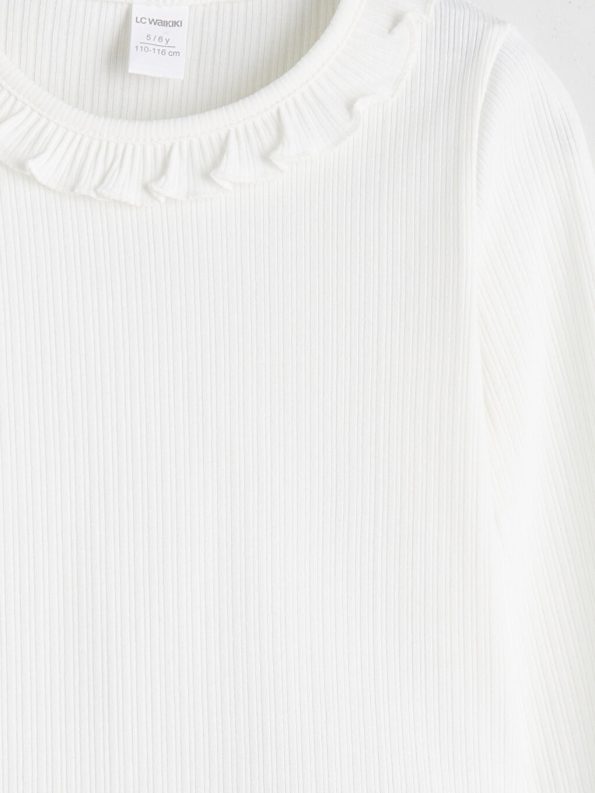 Girls' long-sleeved blouse