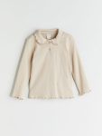 Girls' long-sleeved blouse