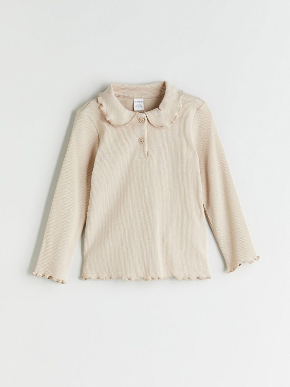 Girls' long-sleeved blouse