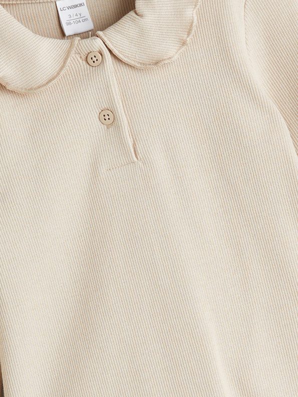 Girls' long-sleeved blouse