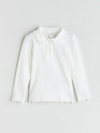 Girls' long-sleeved blouse