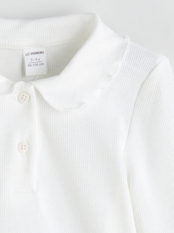Girls' long-sleeved blouse