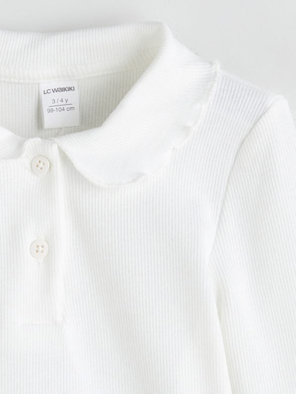 Girls' long-sleeved blouse