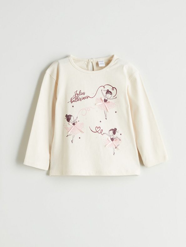 Girls' long-sleeved blouse 2 Pice