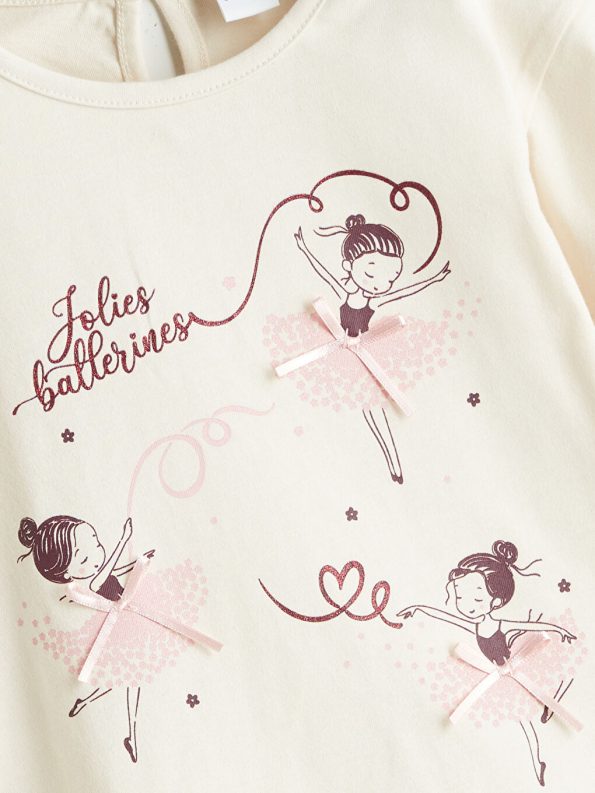 Girls' long-sleeved blouse 2 Pice
