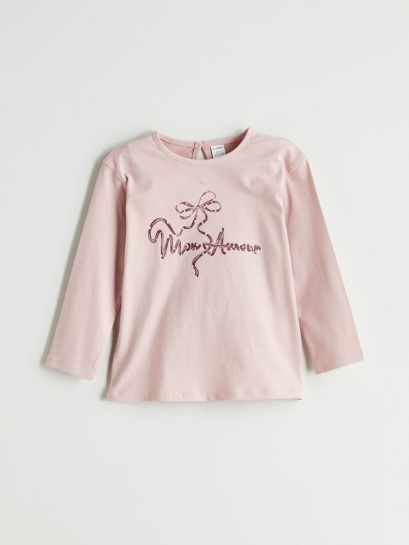 Girls' long-sleeved blouse 2 Pice