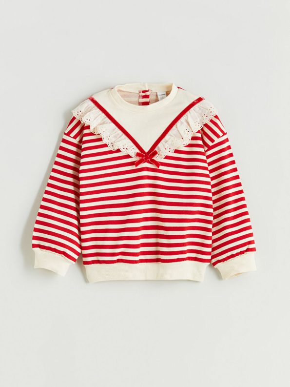 Girls' long-sleeved blouse