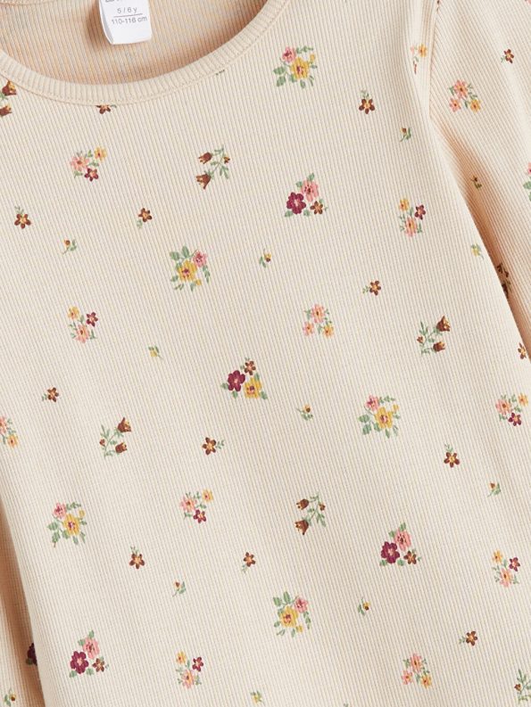 Girls' long-sleeved blouse 2. pice