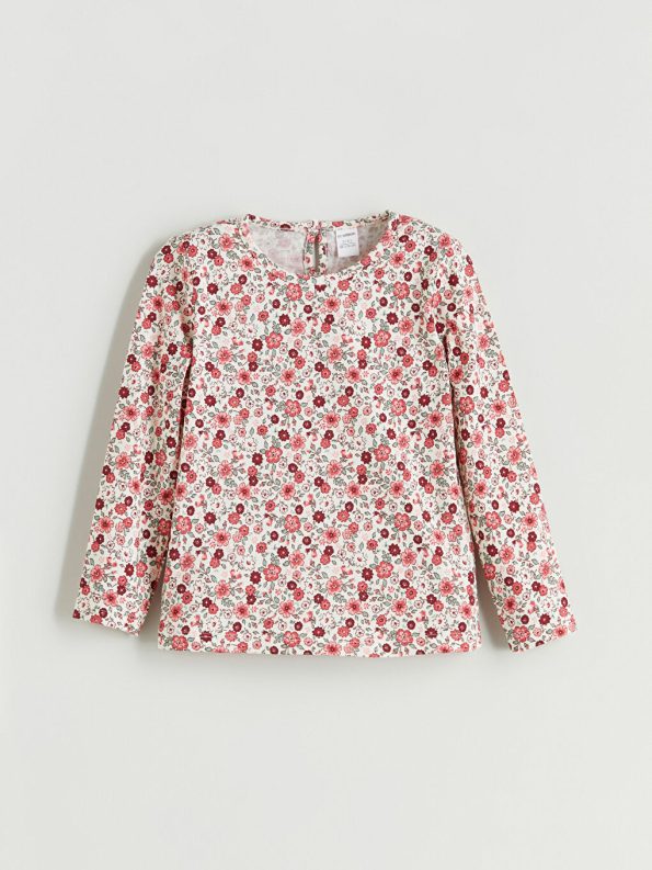 Girls' long-sleeved blouse
