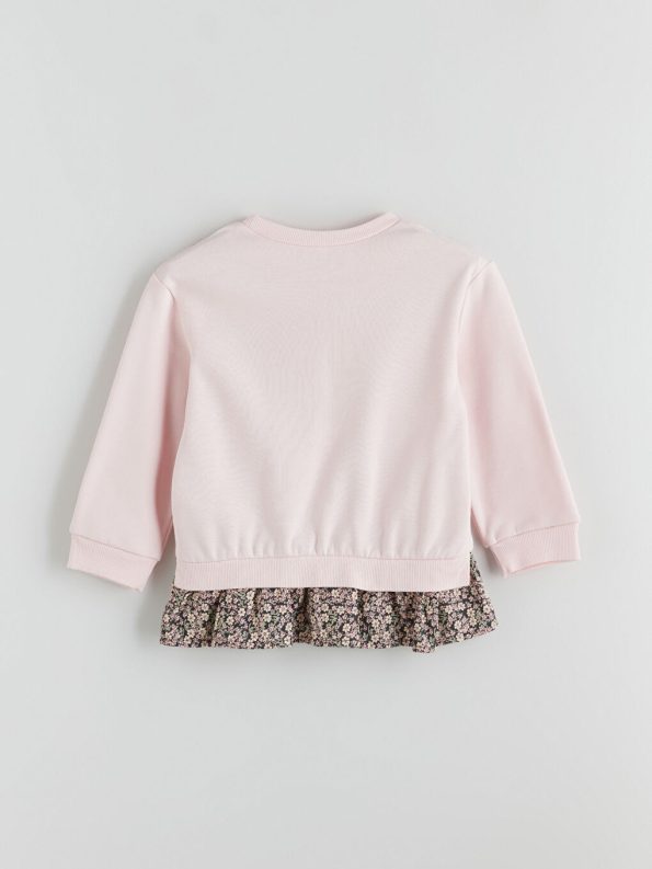 Girls' long-sleeved blouse
