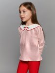 Girls' long-sleeved blouse