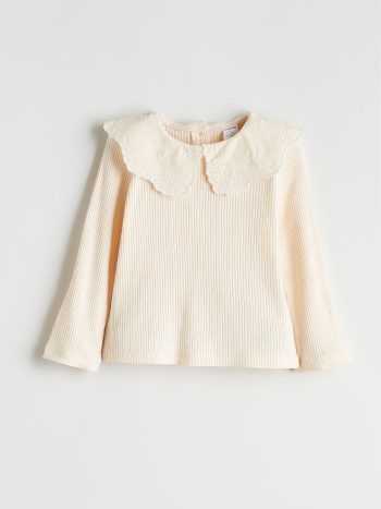 Girls' long-sleeved blouse