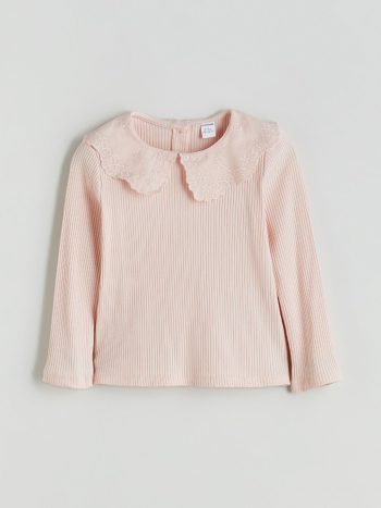 Girls' long-sleeved blouse